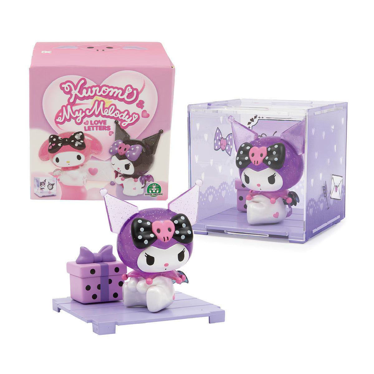 Moetch Kuromi & My Melody Love Heart Series Micro Blind Box
