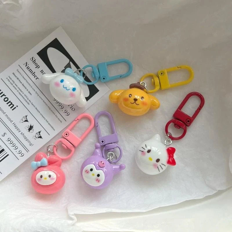 Sanrio Dreamy Bubble Head Keychains