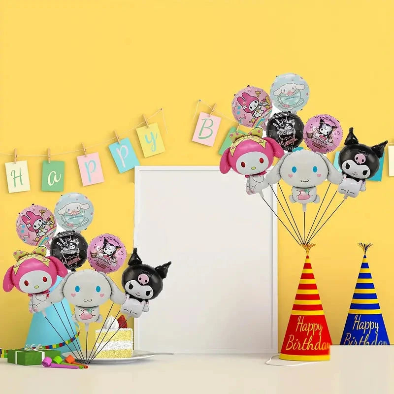 Sanrio B'day Decor Round Baloon