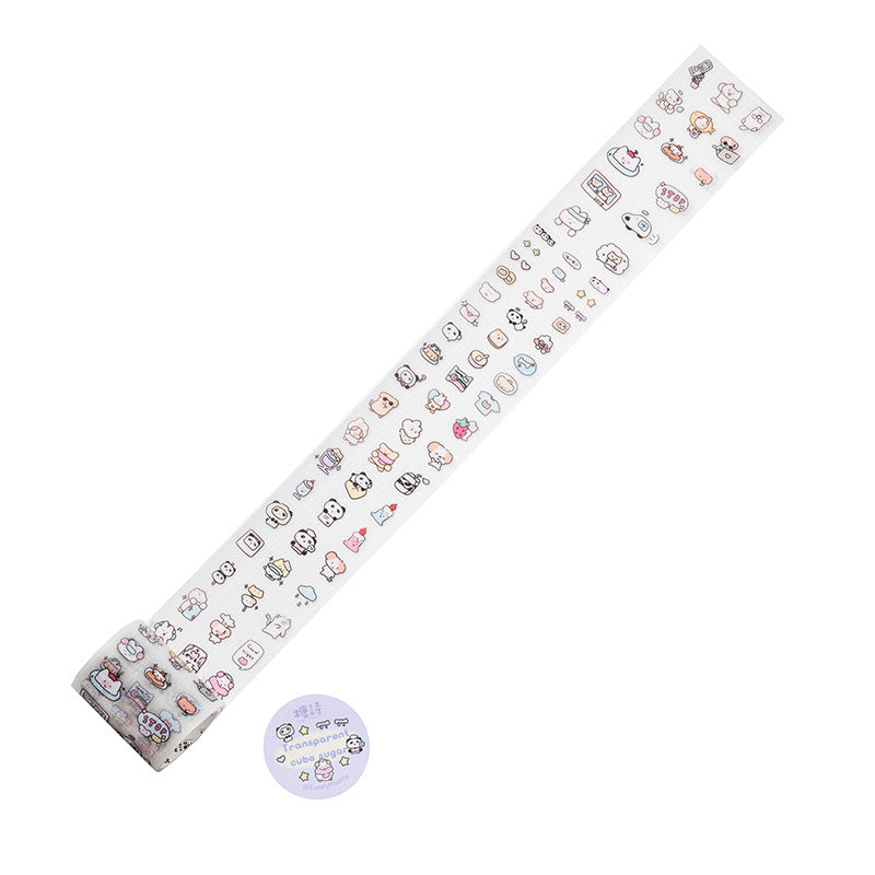 Adorable Transparent Sticker Rolls