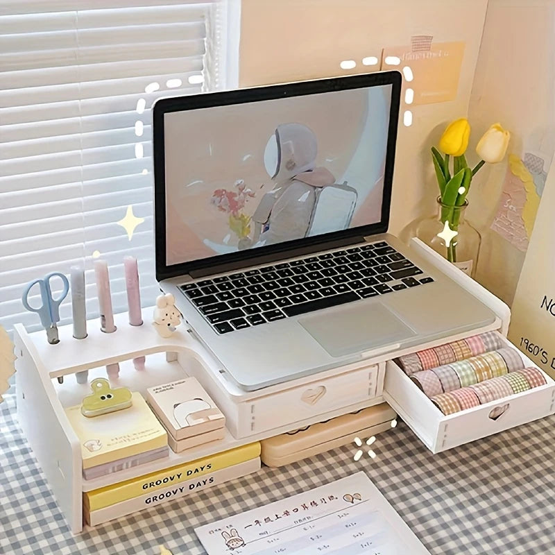 Desktop Storage Rack With Drawers - Ready to Ship