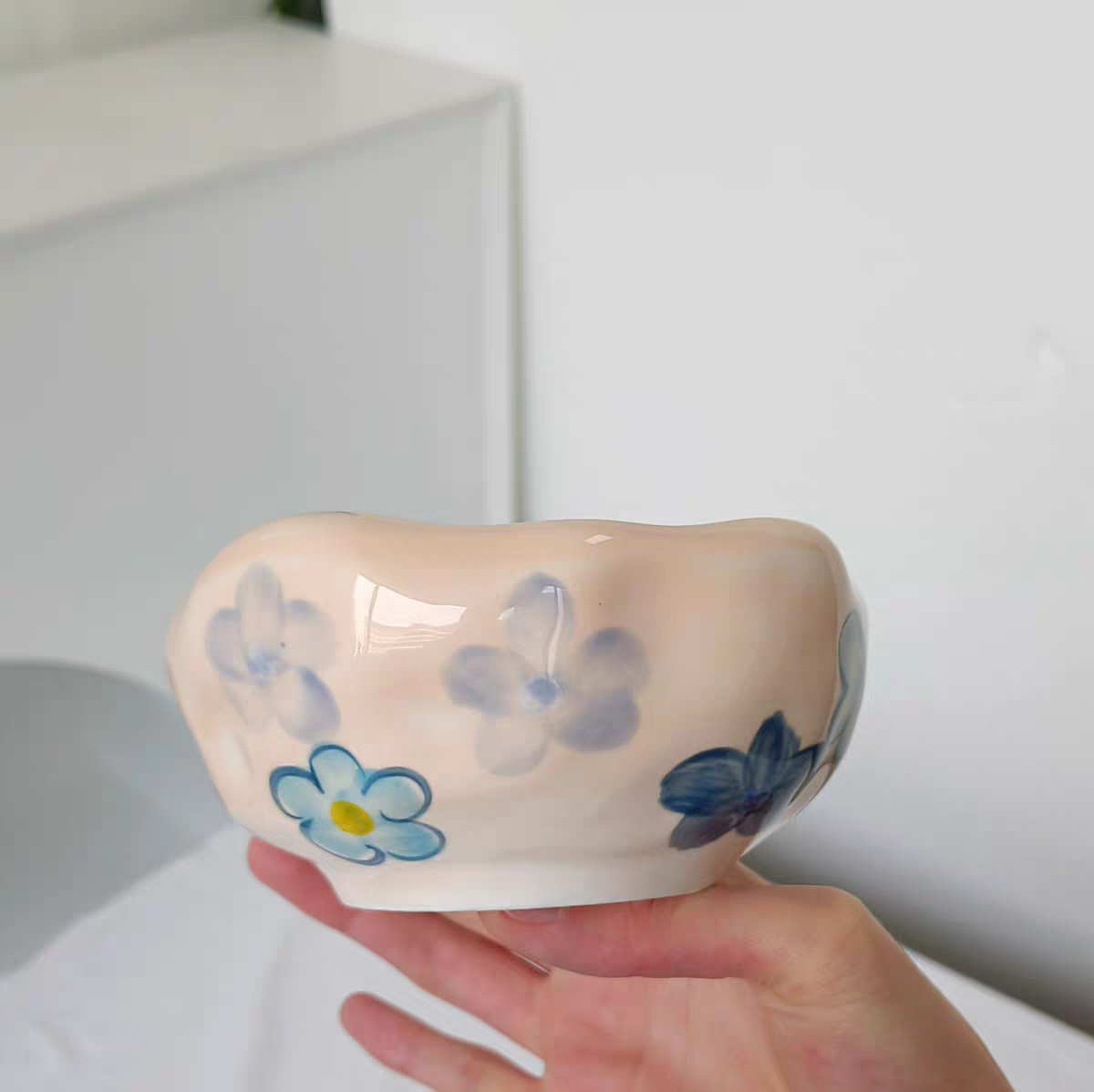 Hand Painted Ceramic Bowl