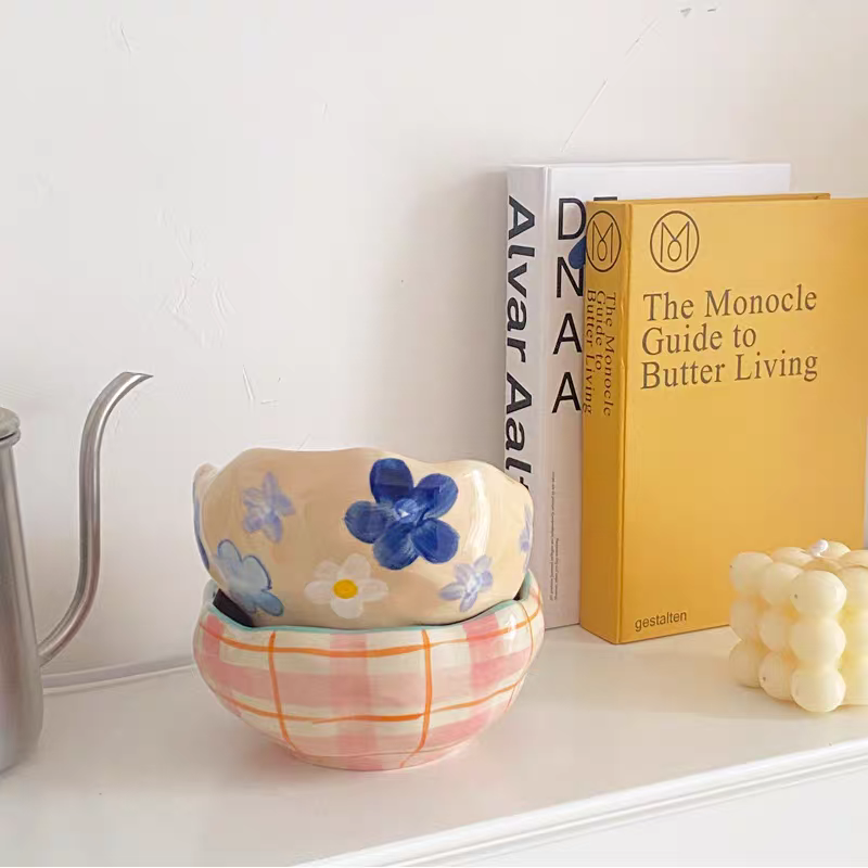 Hand Painted Ceramic Bowl