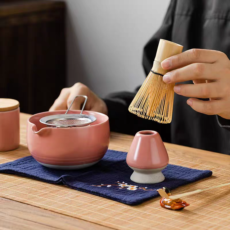 Japanese Aesthetic Matcha Gift Bowl Set (9pc Set)