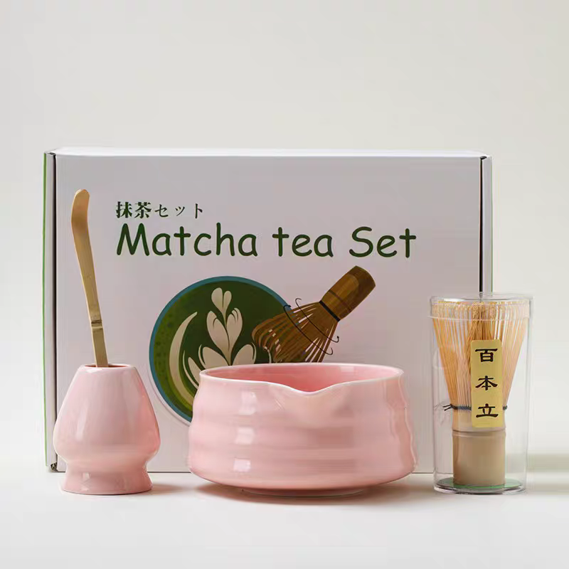 Smooth Finish Japanese Matcha Gift Bowl Set