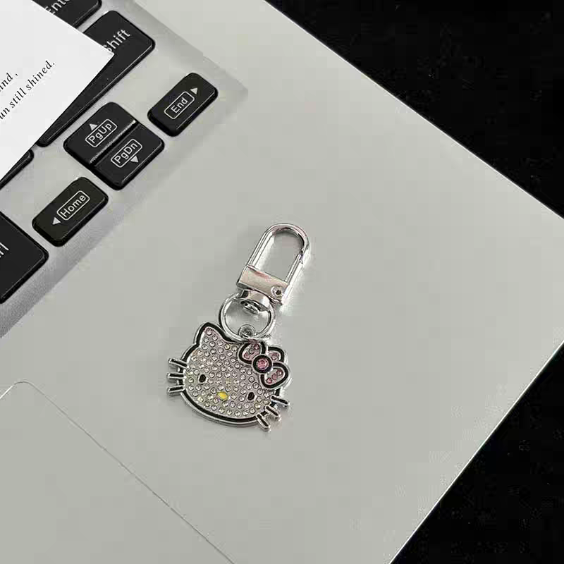 Cute Hello Kitty Charm Keychain