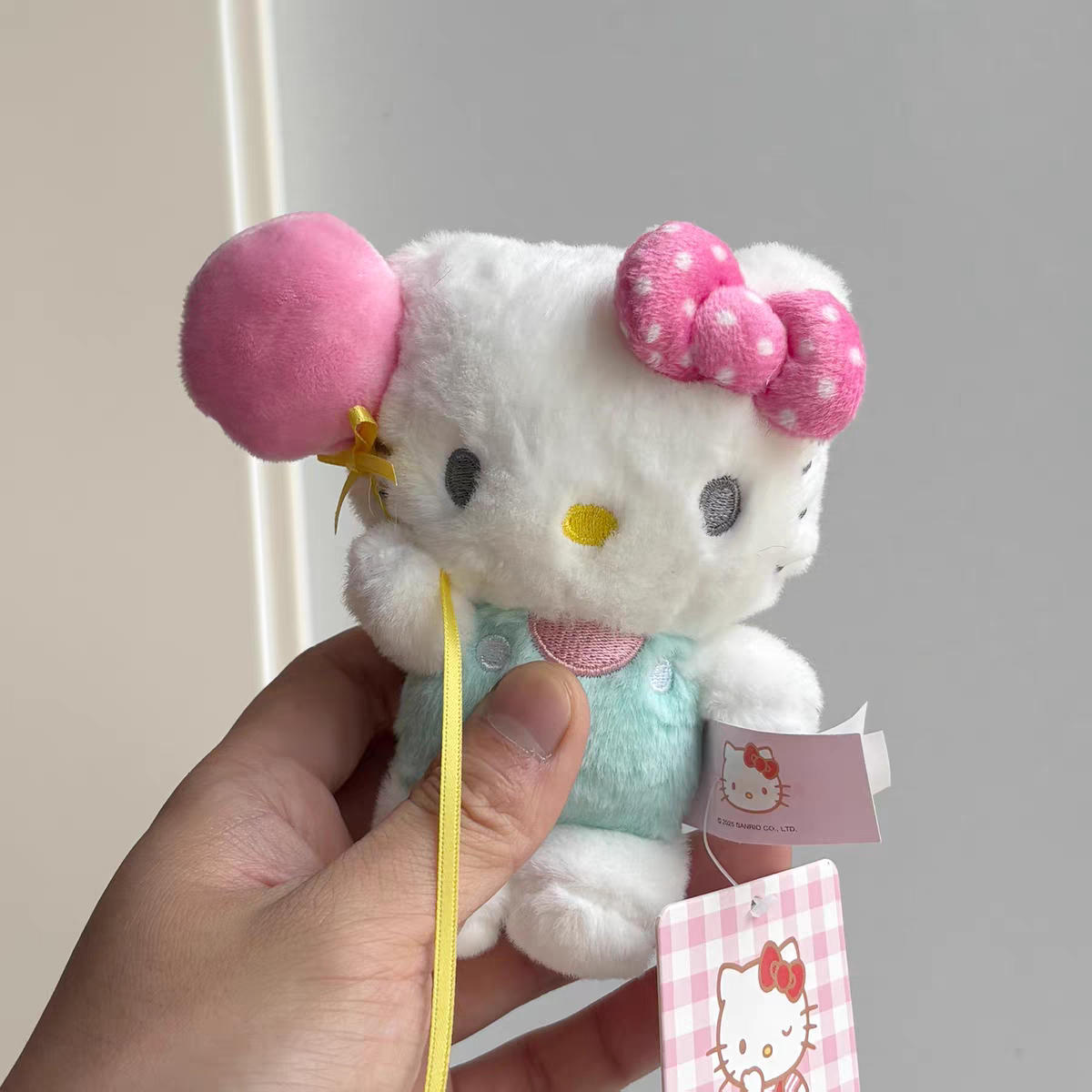 Hello Kitty Plush Keychain - Genuine