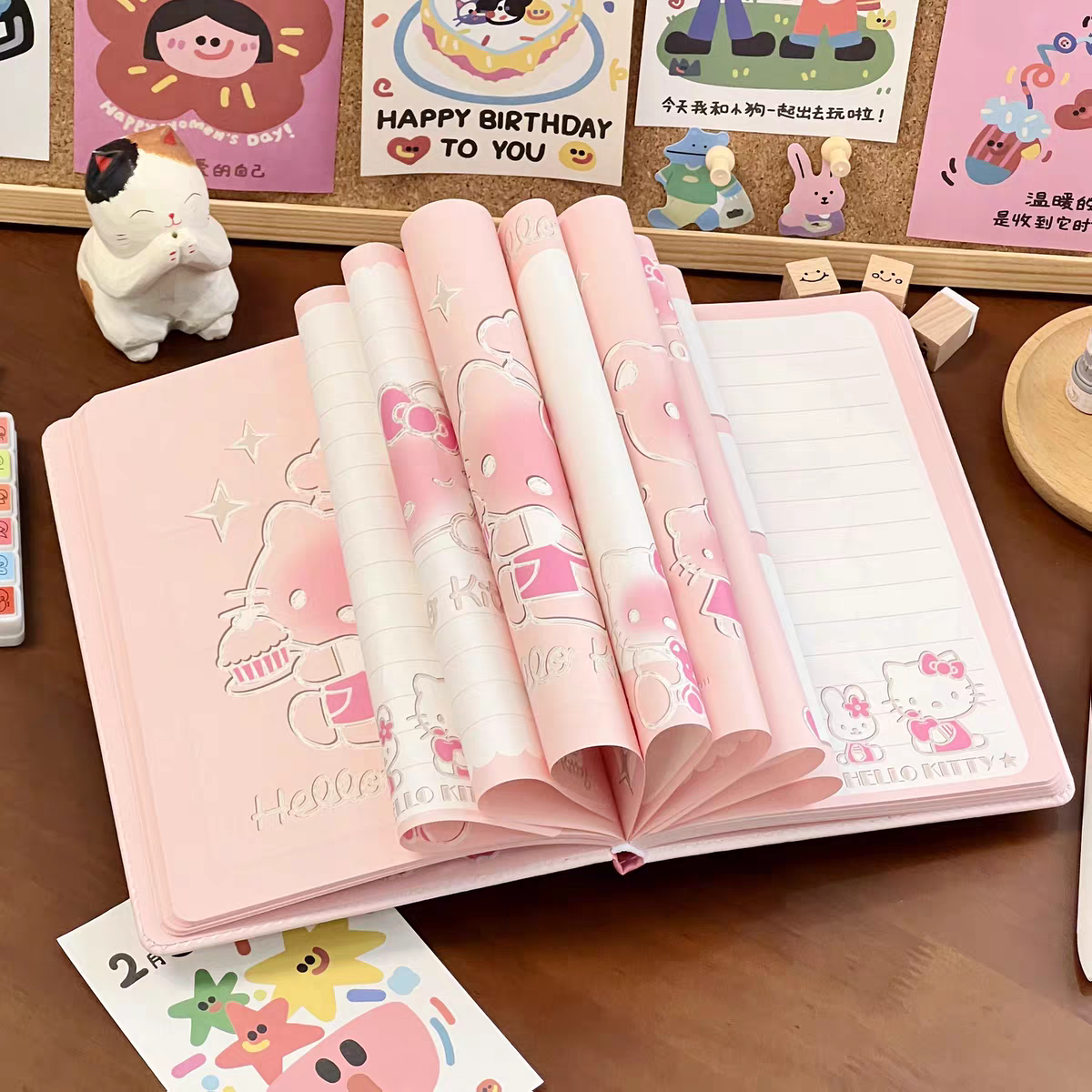 Hello Kitty Notebook(80 Pages Only)
