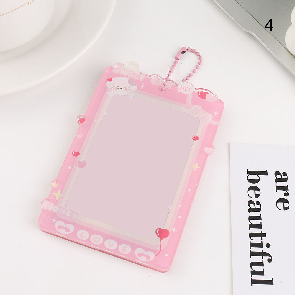 Kawaii Acrylic Photo Card Holder - Premium Quality