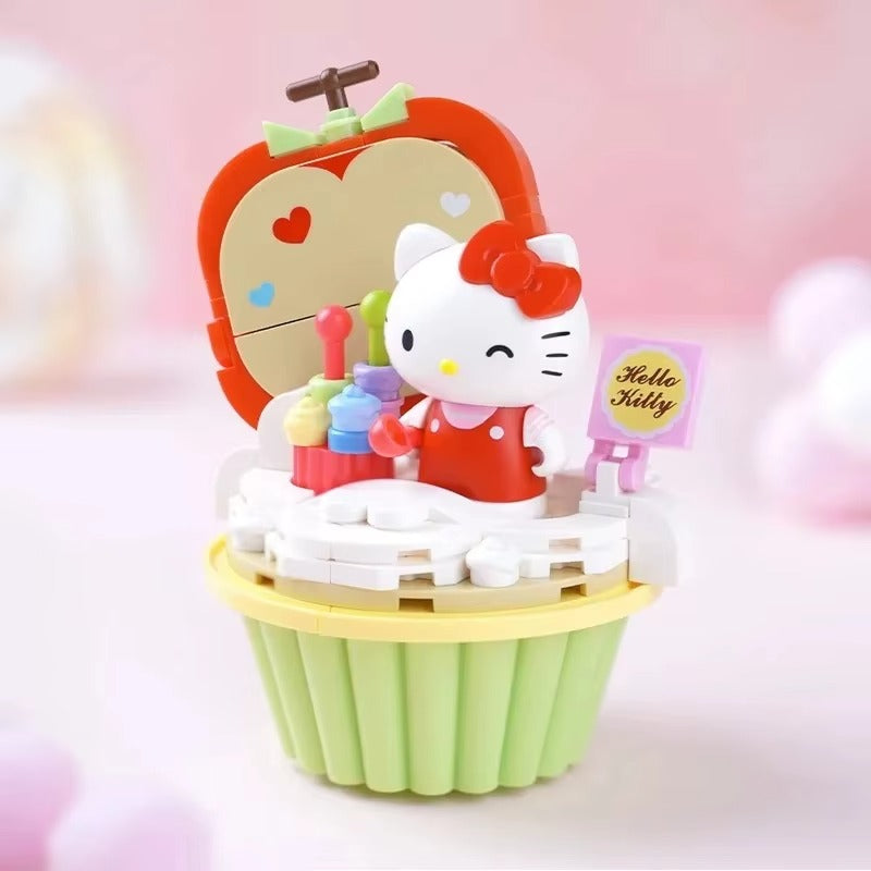 Sanrio Building Blocks Figurine - Cup Cake Series - Official