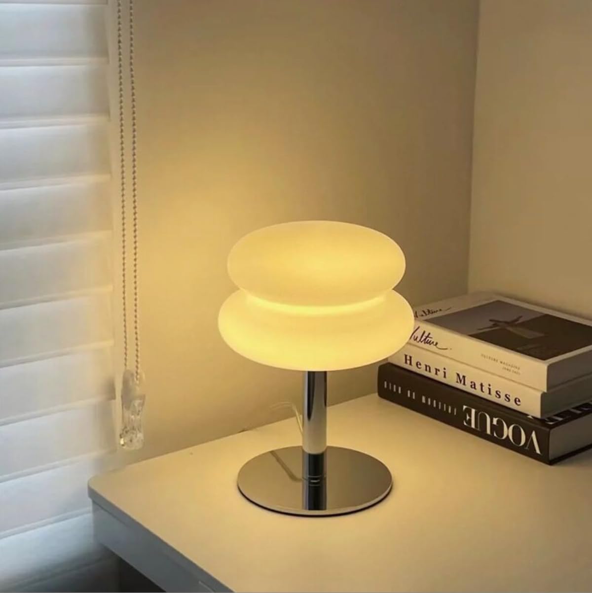 Korean Nordic Macaron Glass Table Lamp - Classic