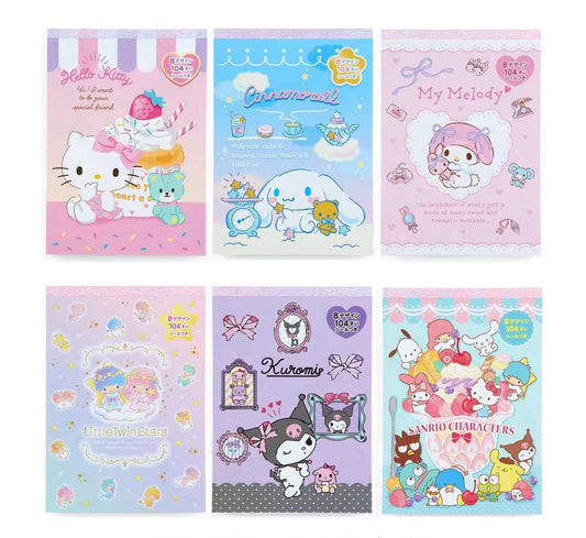 Sanrio Characters Mini Memo Pad/Note Pad - To Do List