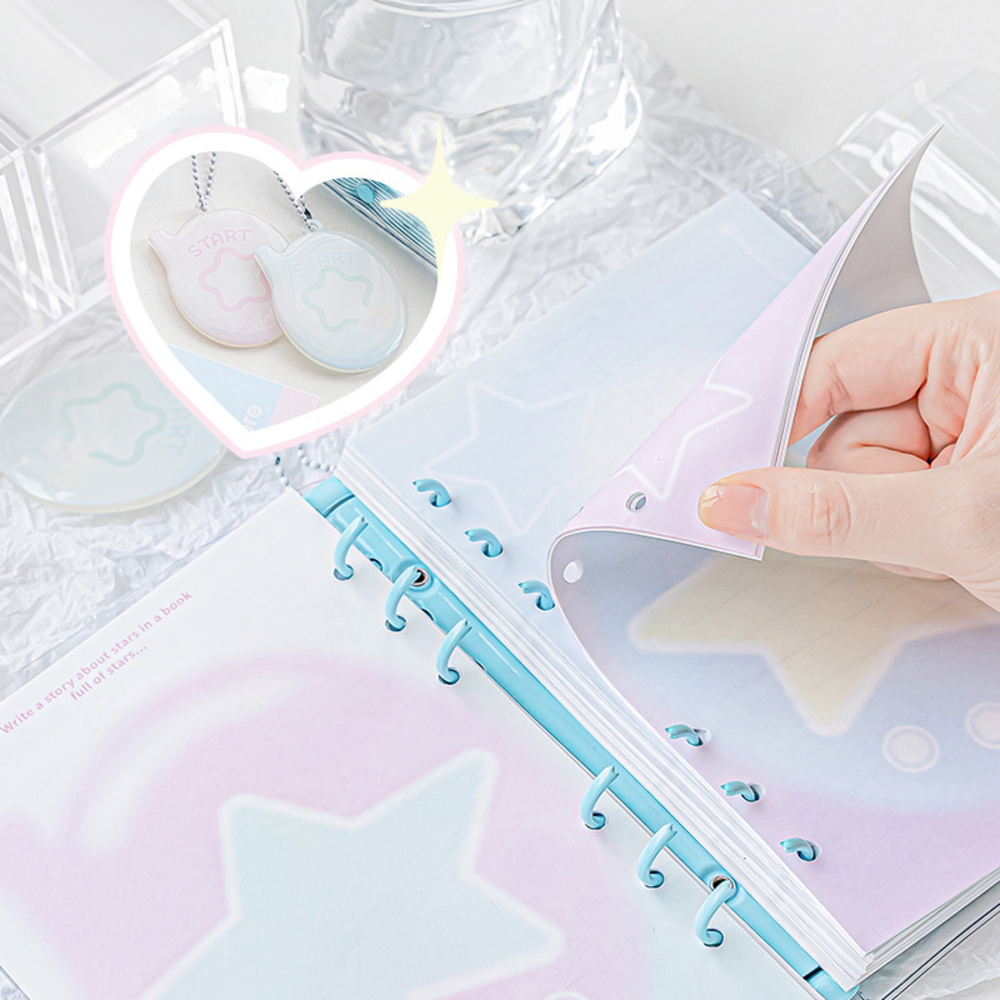 ROSYPOSY Star Binder NoteBook