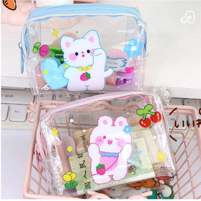 Kawaii Transparent Coin Pouch