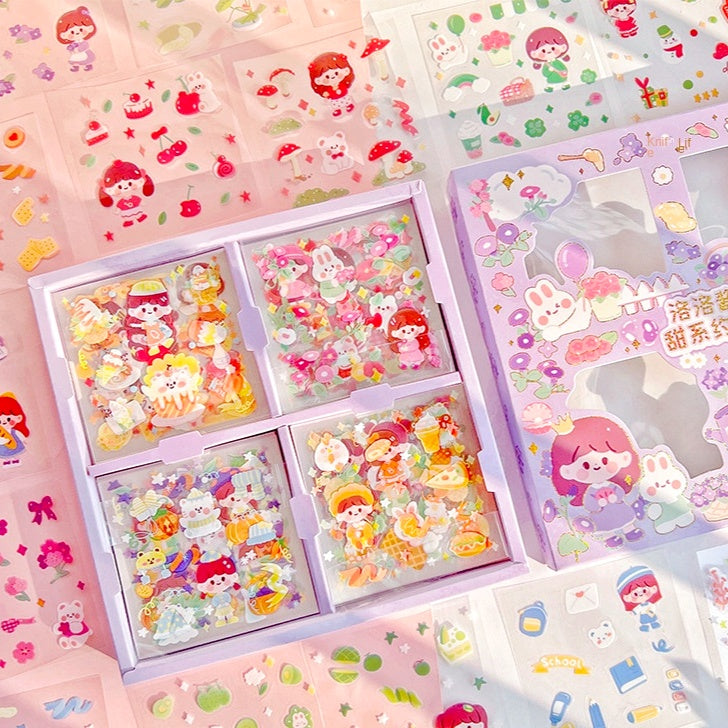 Kawaii Sticker Set Box – Crazily Kawaii