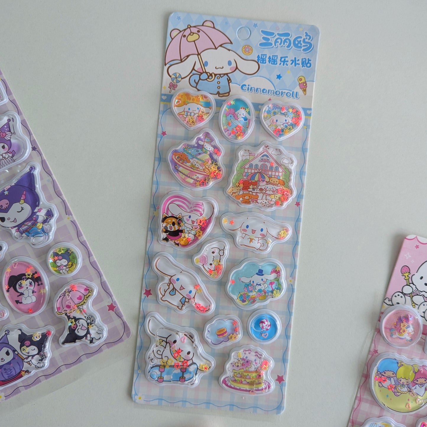 Sanrio 3D Water Stickers