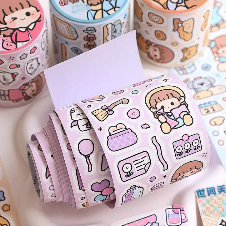 Kawaii Washi Tape Stickers