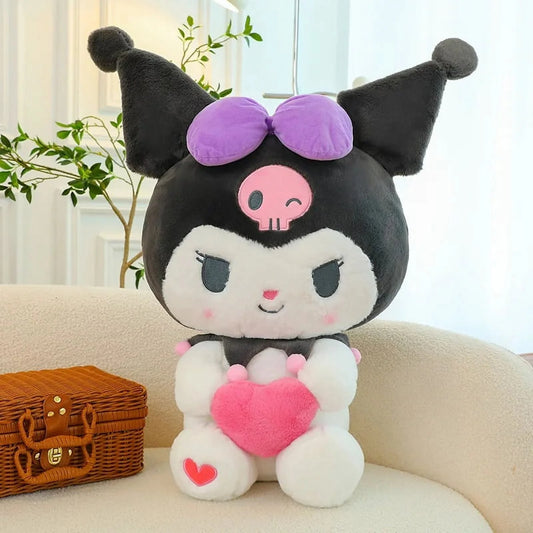 Kawaii Sanrio Plush with Pink Heart - Large