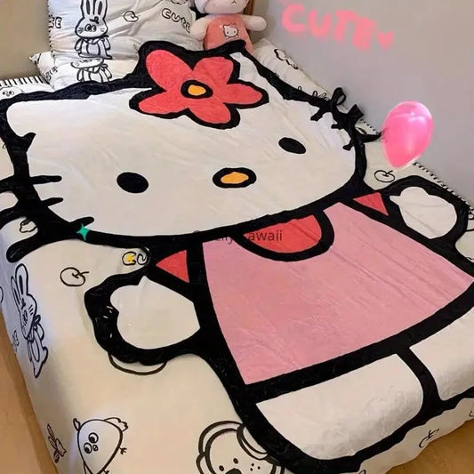 Hello Kitty Shaped Blanket - Clearance