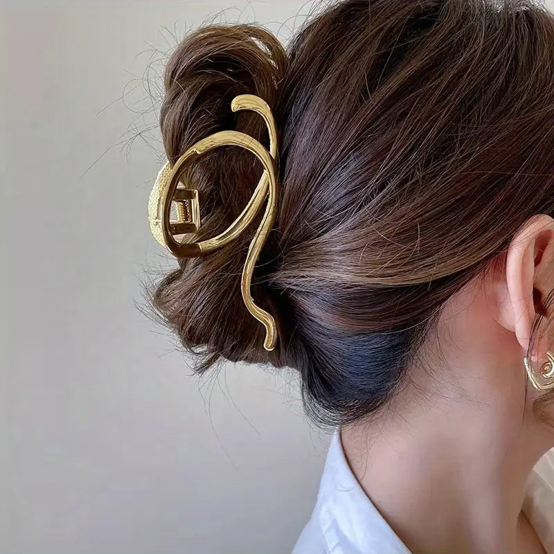 Chic Geometric Hair Claw Clip