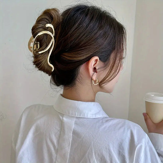 Chic Geometric Hair Claw Clip