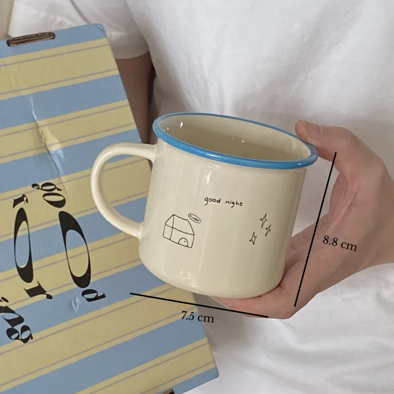 Sweet House Ceramic Handle Mug