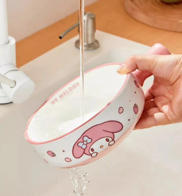 Sanrio Handle Ceramic Bowl