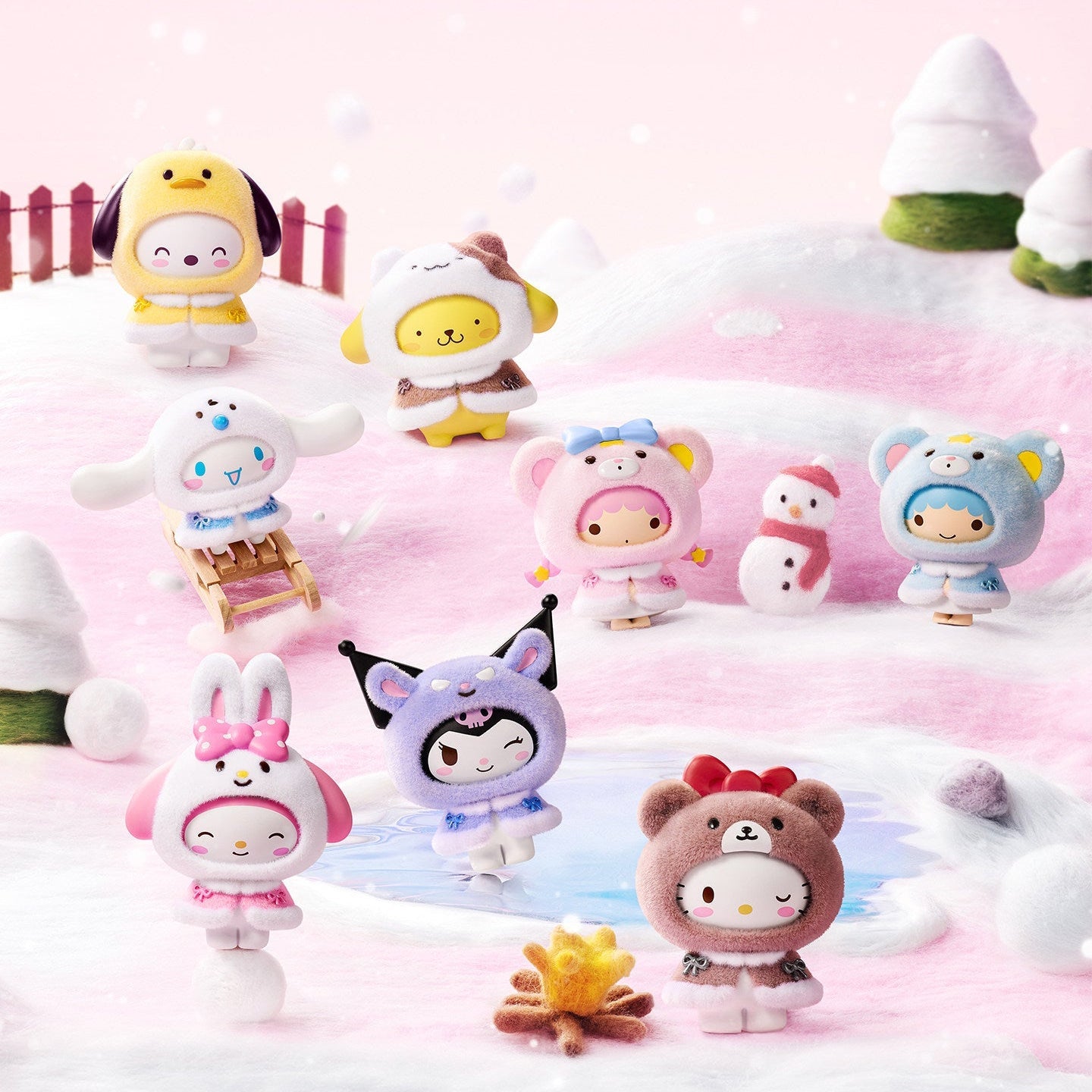 Sanrio Characters Little Cape Series Blind Box