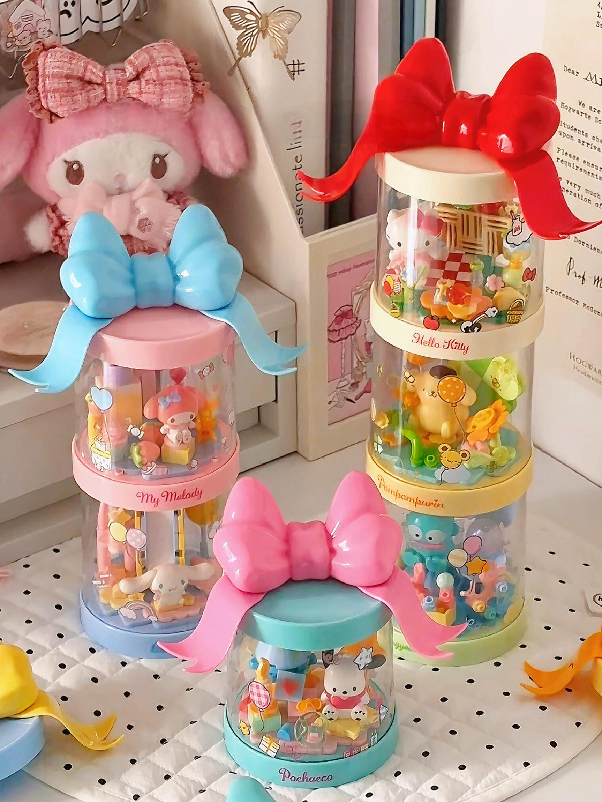 Sanrio Characters Sweet Dream Series Mini Building Blocks Blind Box