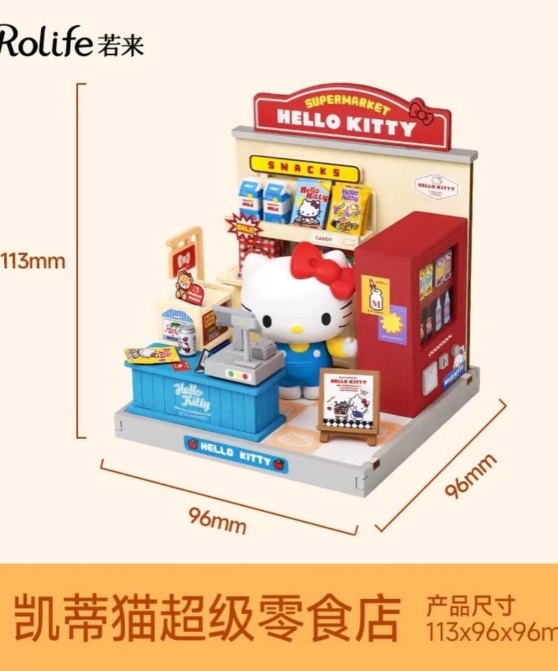 Rolife Sanrio DIY Miniature House Kit
