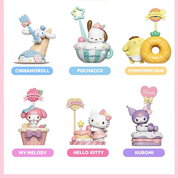 Sanrio Family Dessert Series Note Ornaments Picture Holder Clip Holder