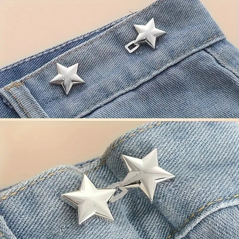 Trendy Jean Button Pins