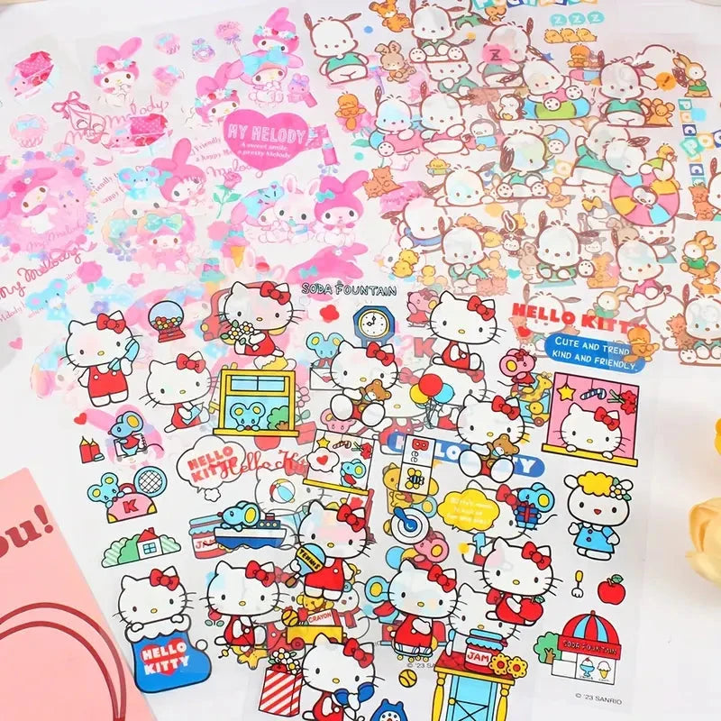 Kawaii Sanrio DIY Stickers-Official