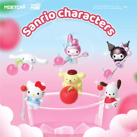 Sanrio Official Characters Sweet Cherry on Cup Beans Mini Series