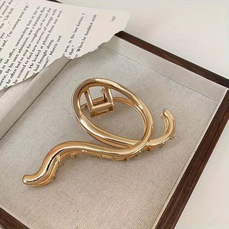 Chic Geometric Hair Claw Clip