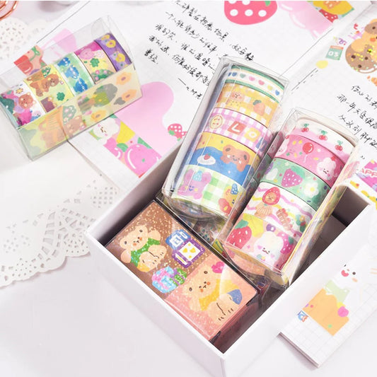 Kawaii Cartoon Tape Stickers