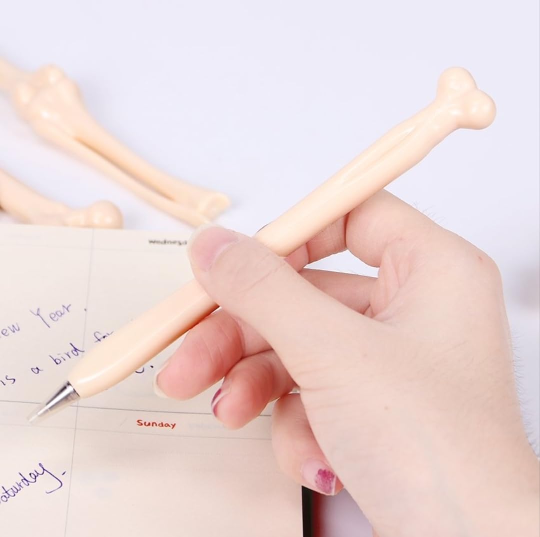 Bone-Shaped Ballpoint Pens