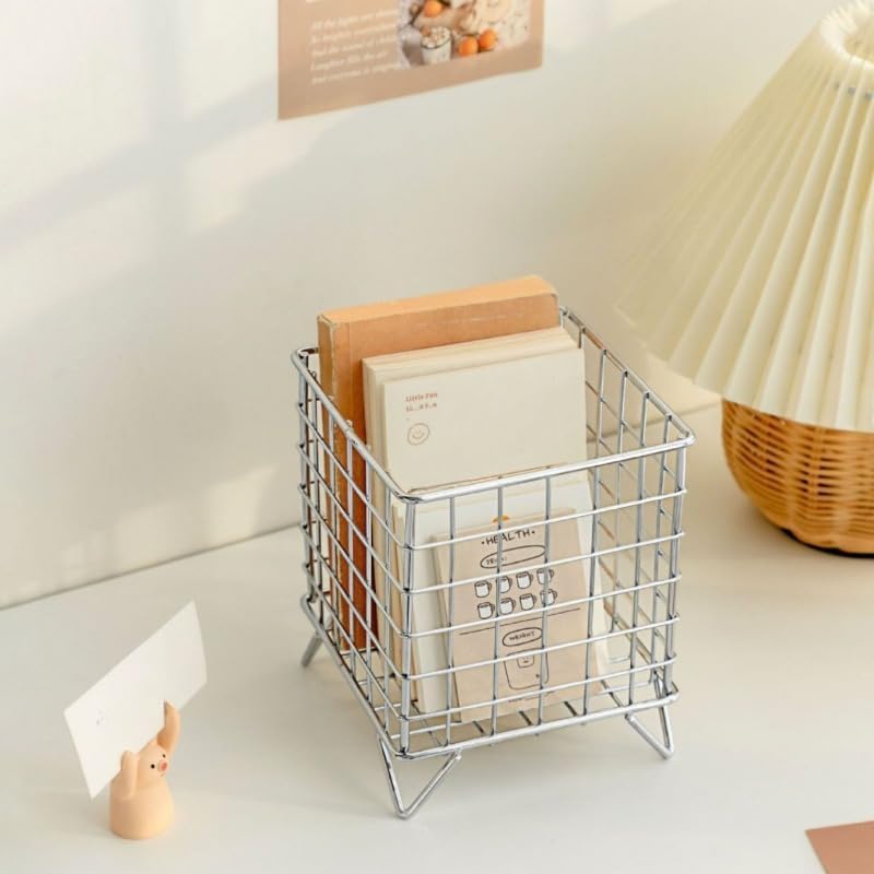 Multifunctional Square Iron Storage Basket