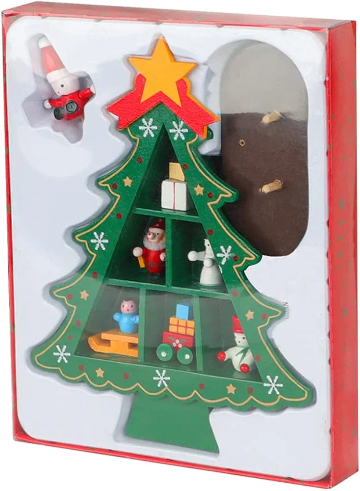 Pinterest Christmas Tree Desk Decor - Green