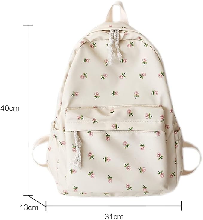 Floral Korean Backpack