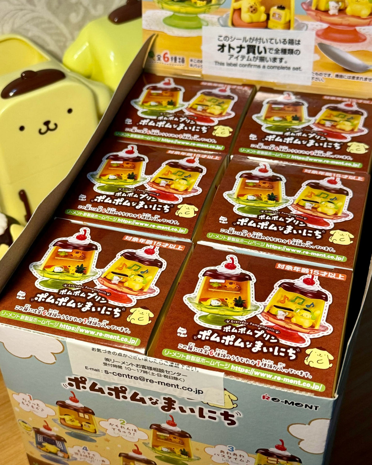 Re-Ment Sanrio Pompompurin Daily Moments Blind Box