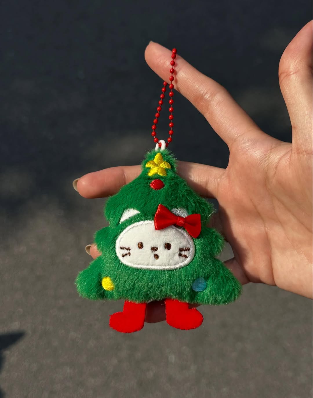 Christmas Plush Keychain