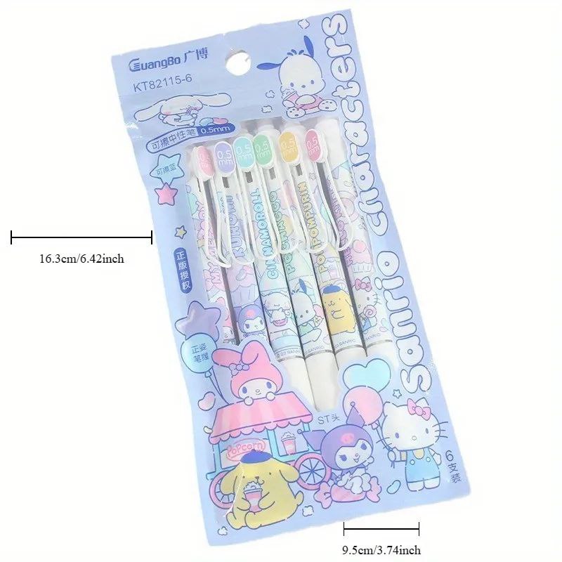 Sanrio Official Pen - Set of 6