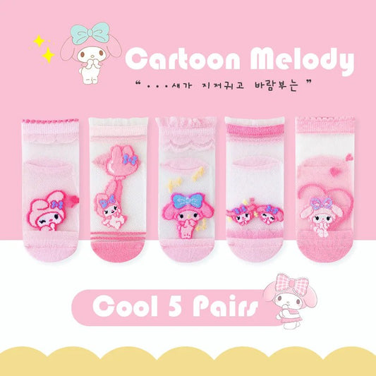 Cute My Melody Cozy Socks