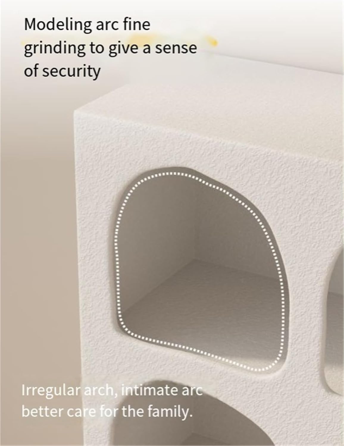 Pinterest Geometric Arched Mug Shelf Wall Shelf with Varying Block Shapes [Only Organiser, No Accessories/Cups]