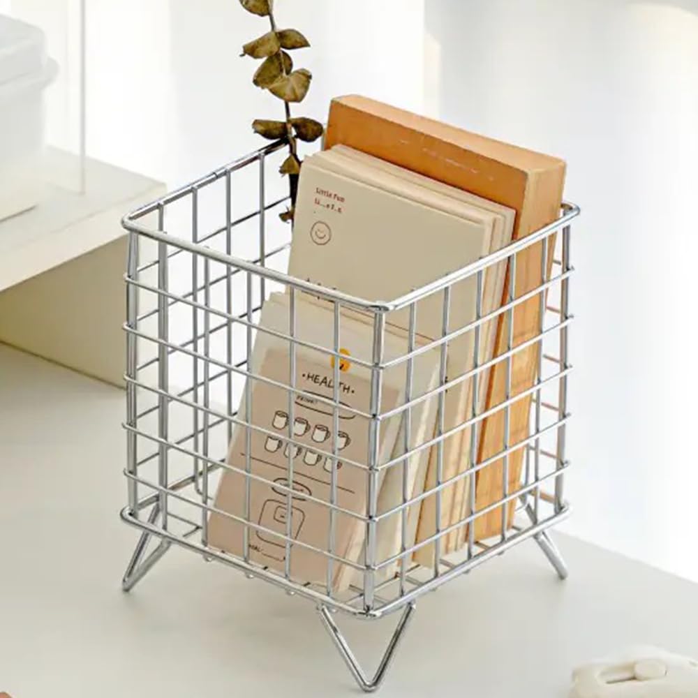 Multifunctional Square Iron Storage Basket