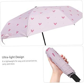 Pink heart Umbrella