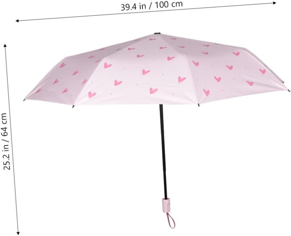 Pink heart Umbrella