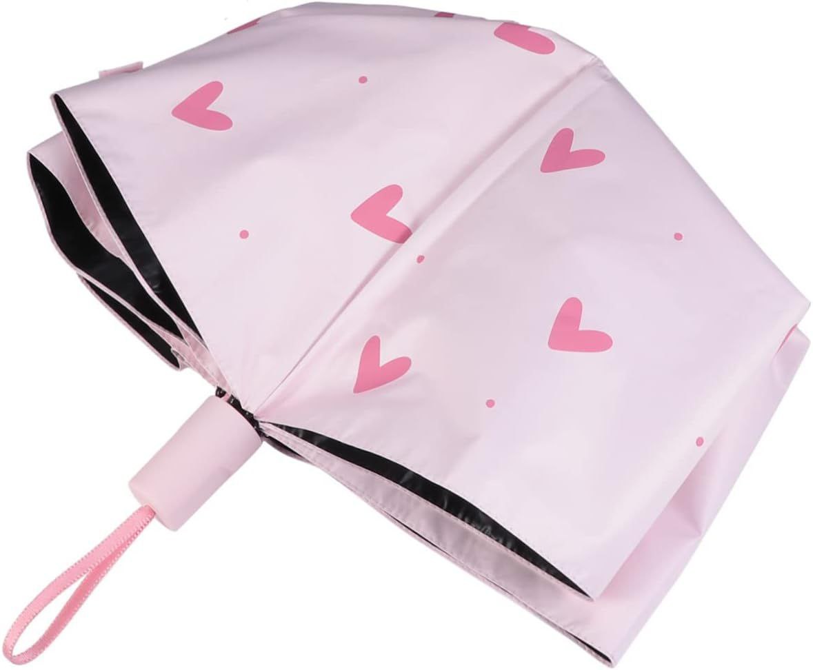 Pink heart Umbrella