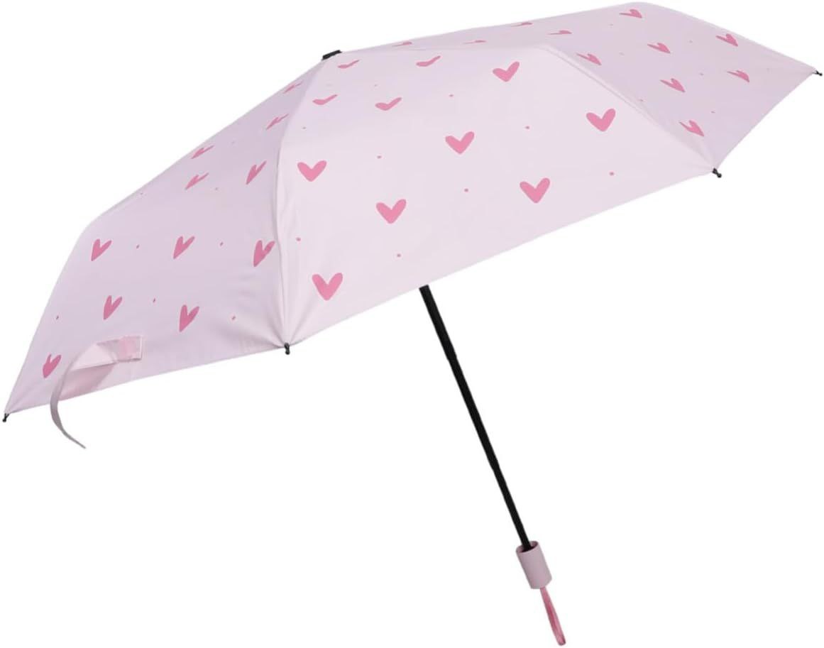 Pink heart Umbrella